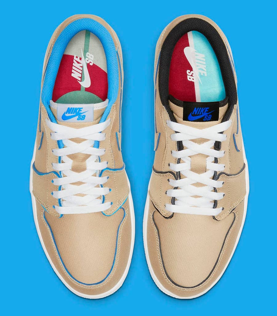 Jordan 1 Low SB QS Lance Mountain Desert Ore - Vista 4