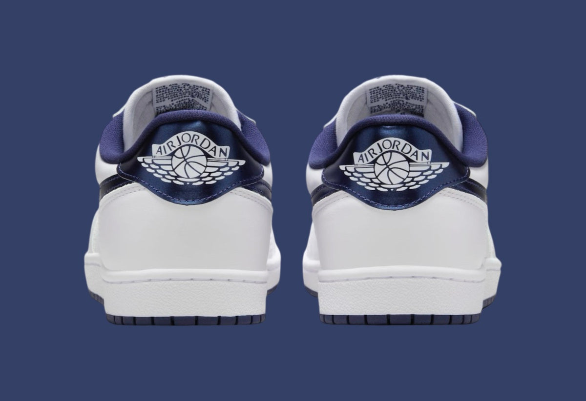 Jordan 1 Retro Low 85 Metallic Blue - Vista 5