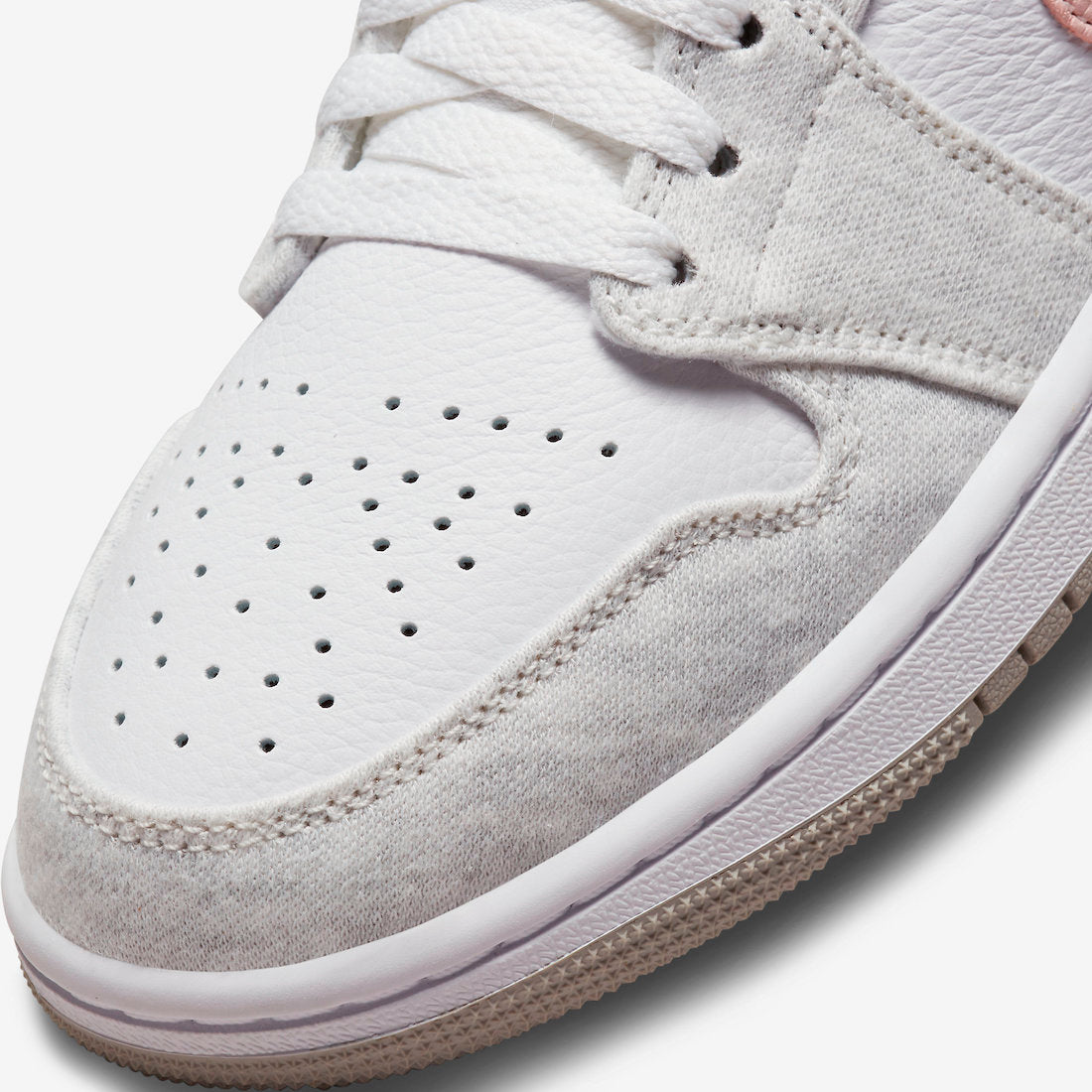 Jordan 1 Mid SE Light Iron Ore (Women's) - Vista 7