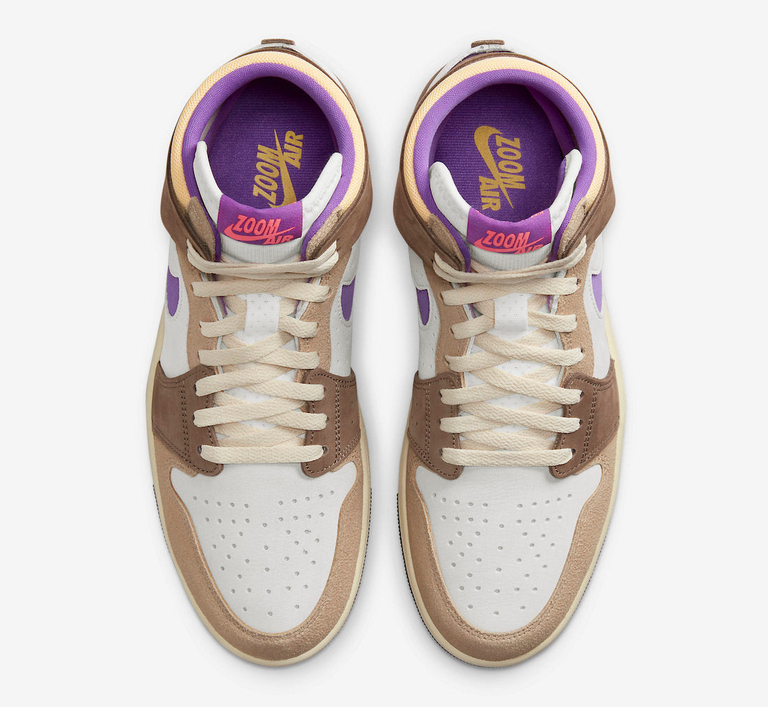 Jordan 1 High Zoom Air CMFT 2 Palomino Wild Berry - Vista 4