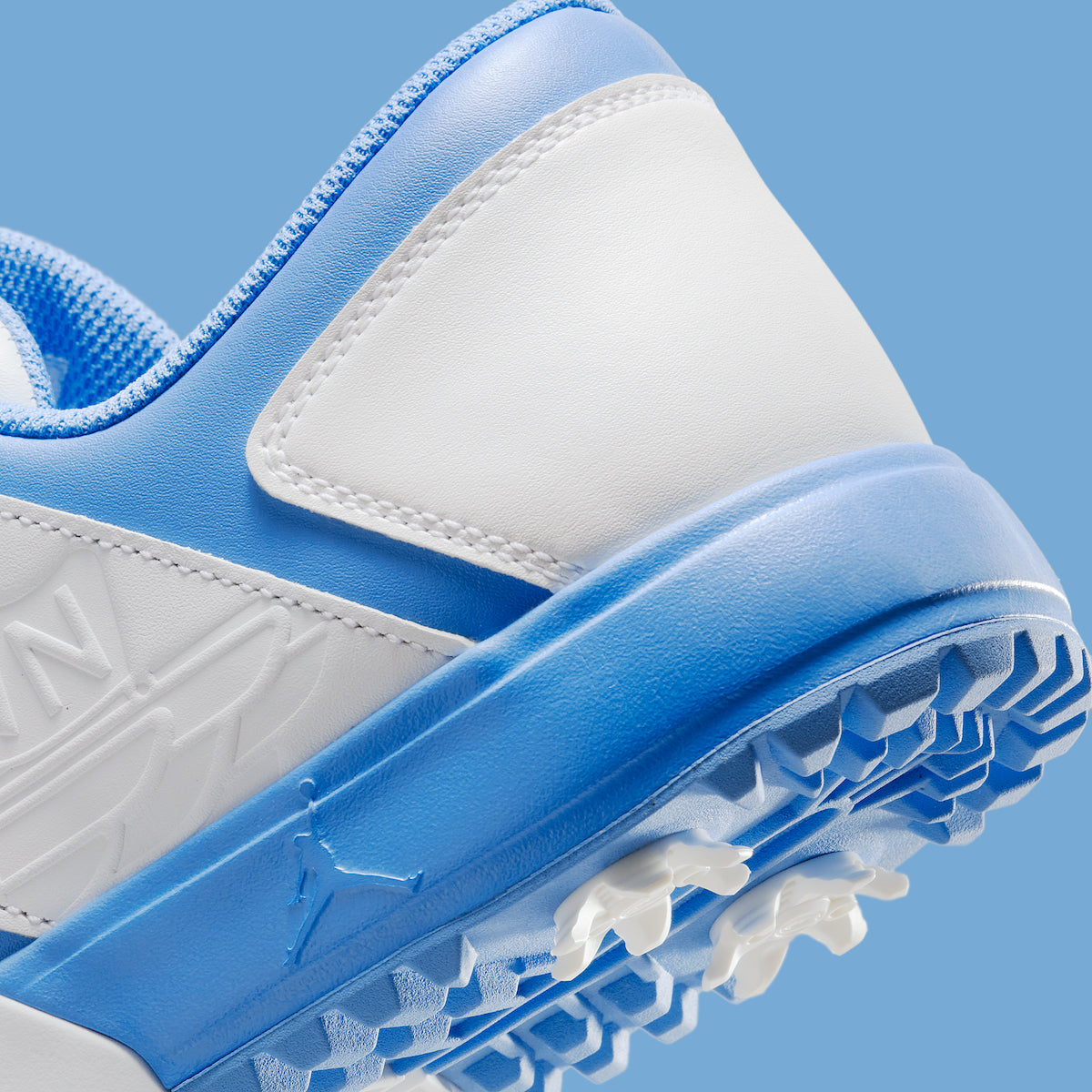 Jordan Nu Retro 1 Low Golf White University Blue - Vista 8