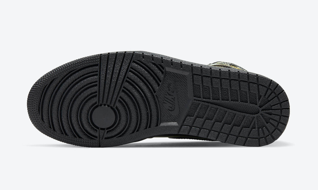 Jordan 1 Retro High Black Metallic Gold (2020) - Vista 6