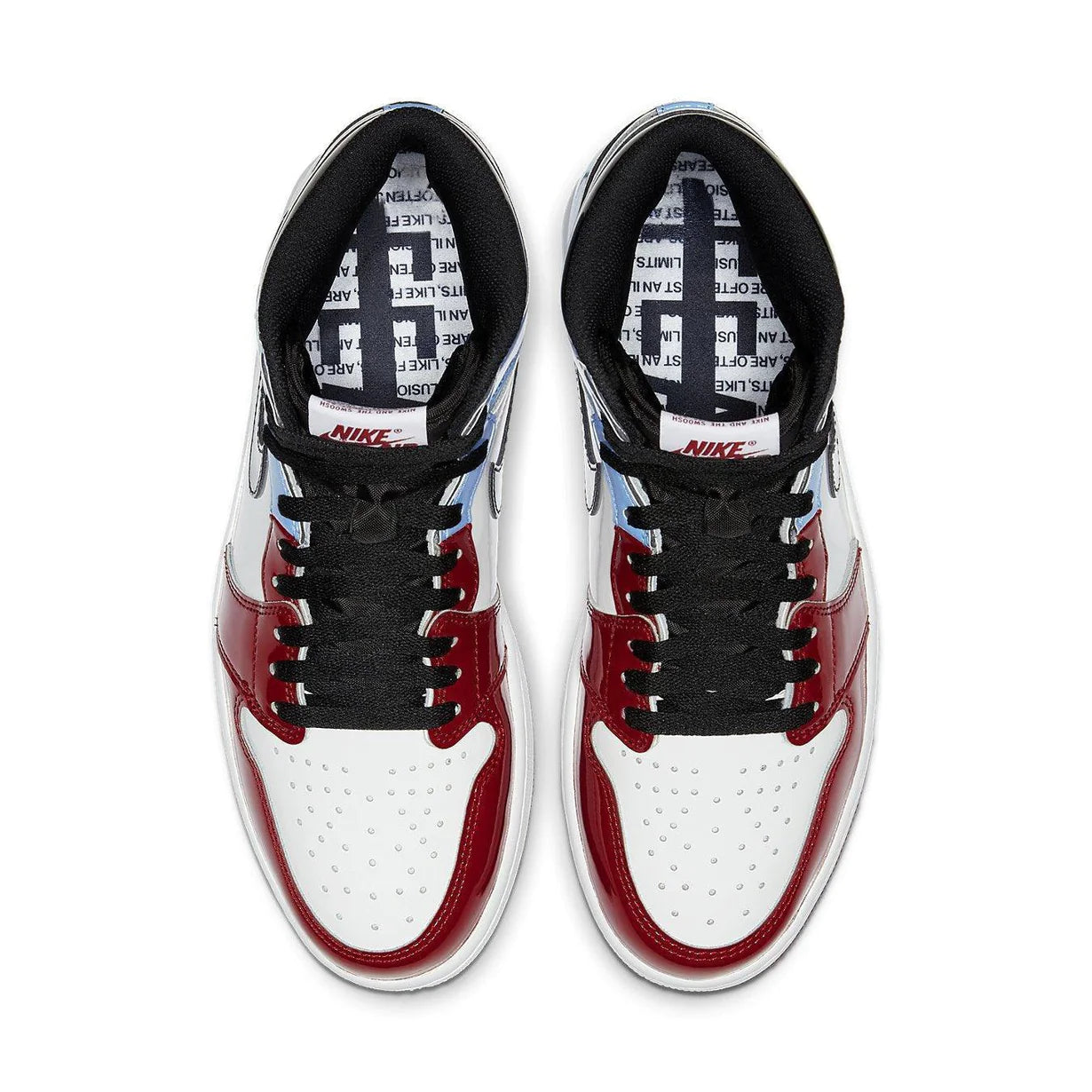 Jordan 1 Retro High Fearless UNC Chicago - Vista 3