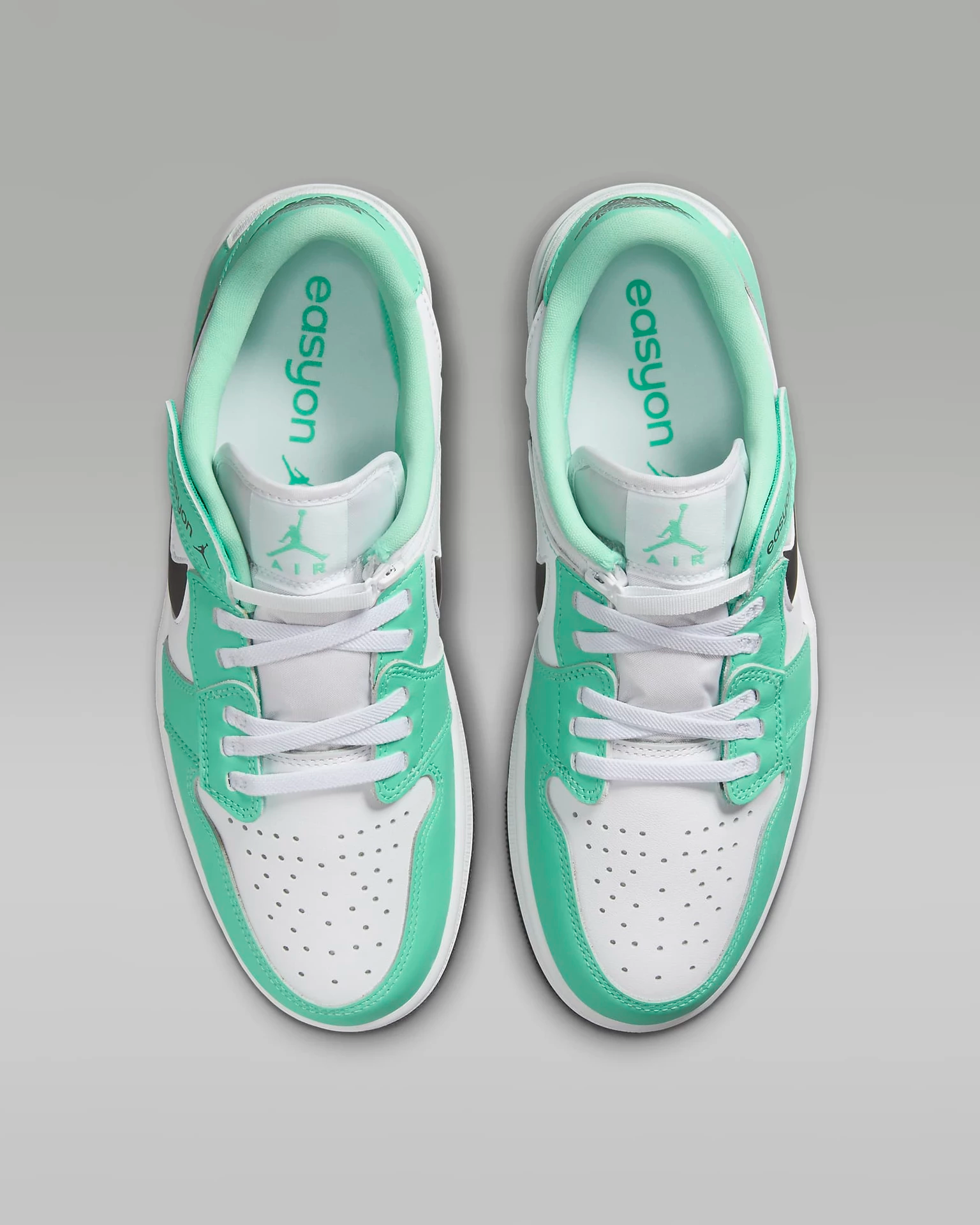 Jordan 1 Low FlyEase Green Glow - Vista 1