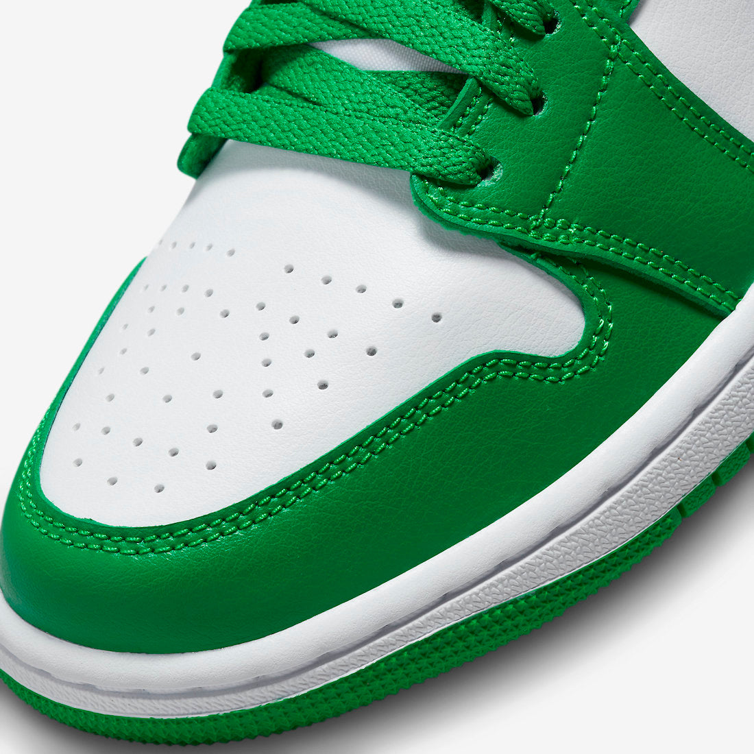 Jordan 1 Low Lucky Green Aquatone - Vista 7