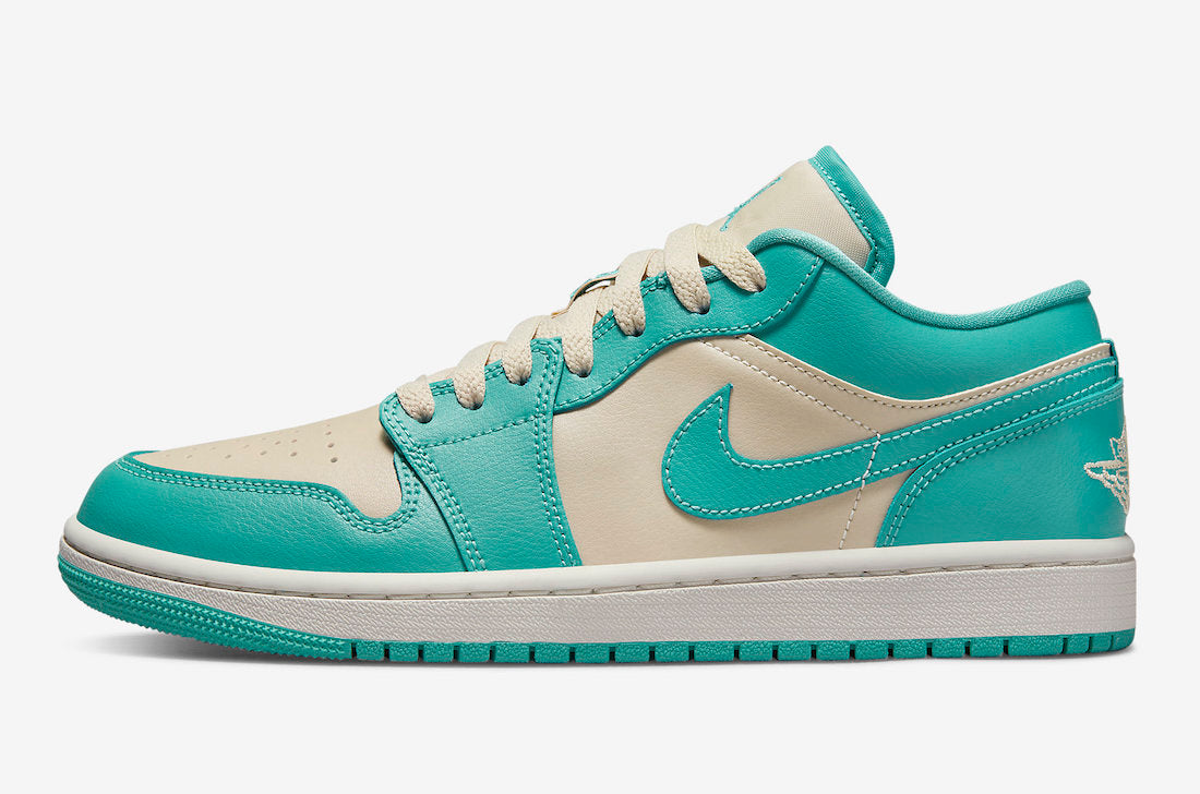 Jordan 1 Low Tropical Teal - Vista 2
