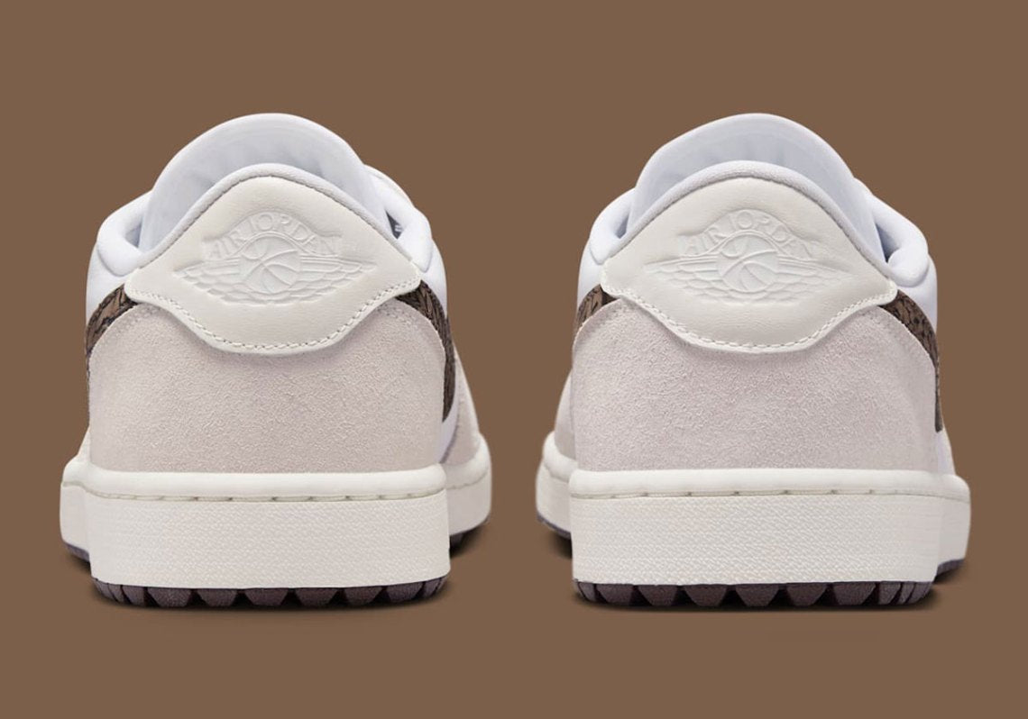 Jordan 1 Retro Low Golf Light Orewood Elephant - Vista 8