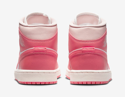 Jordan 1 Mid Strawberries and Cream (Women's) - Vista 5