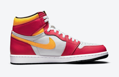 Jordan 1 Retro High OG Light Fusion Red - Vista 3
