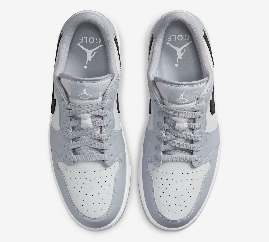 Jordan 1 Retro Low Golf Wolf Grey - Vista 4