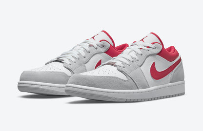 Jordan 1 Low SE Light Smoke Grey Gym Red - Vista 1