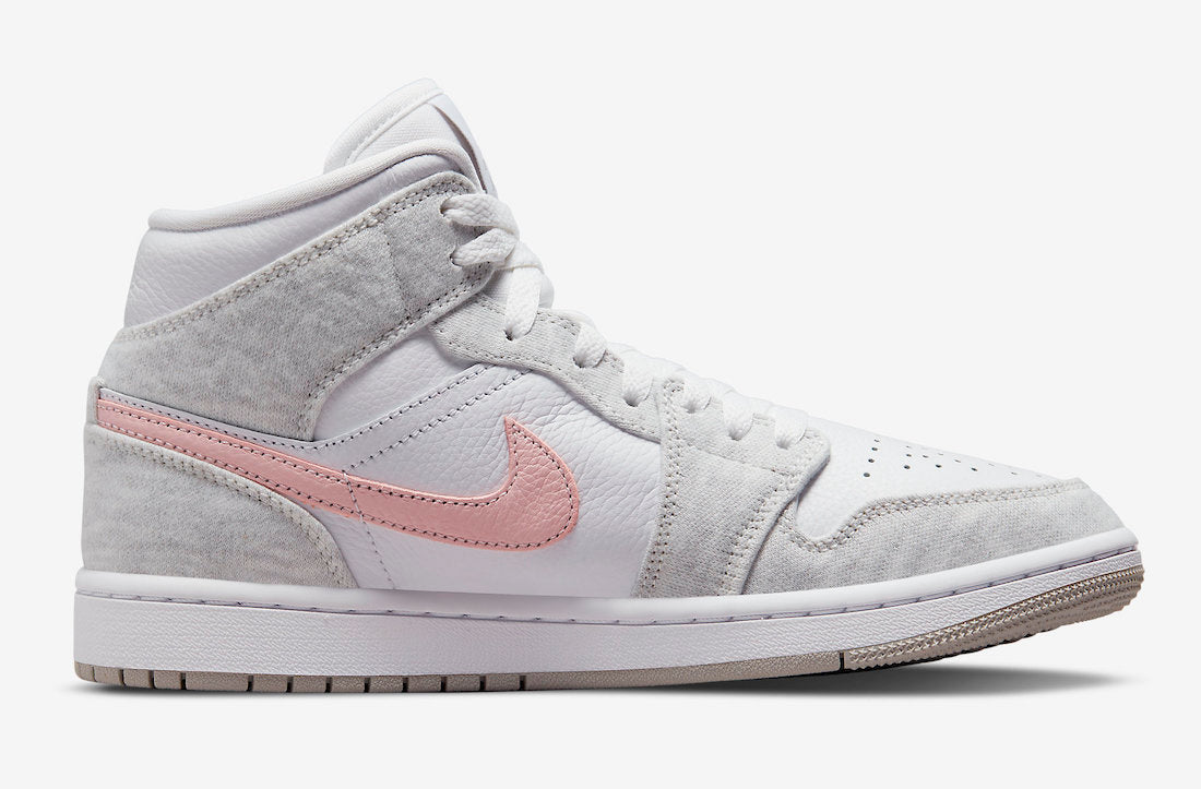 Jordan 1 Mid SE Light Iron Ore (Women's) - Vista 3