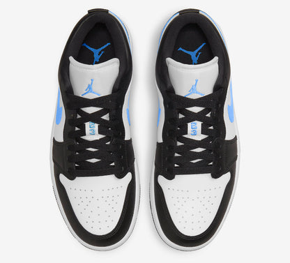 Jordan 1 Low Black University Blue White - Vista 4