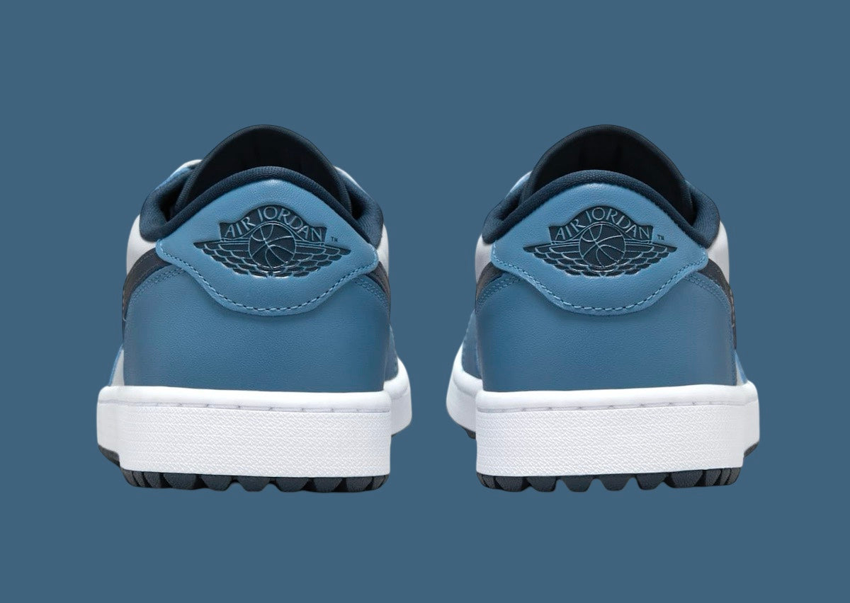 Jordan 1 Low Golf White Aegean Storm - Vista 5
