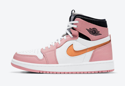 Jordan 1 High Zoom Air CMFT Pink Glaze Cactus Flower (Women's) - Vista 2