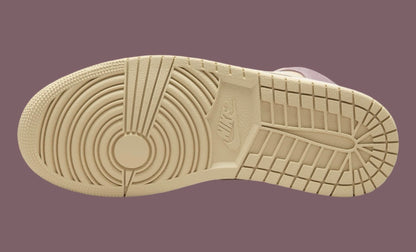 Jordan 1 Mid Light Orewood Brown Taupe Grey (Women's) - Vista 6