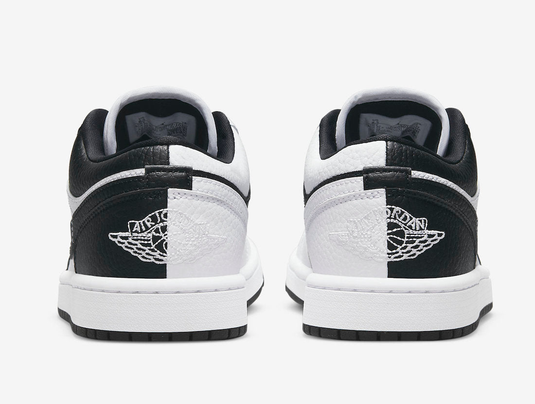 Jordan 1 Low SE Homage Split White Black (Women's) - Vista 5