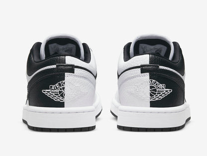 Jordan 1 Low SE Homage Split White Black (Women's) - Vista 5
