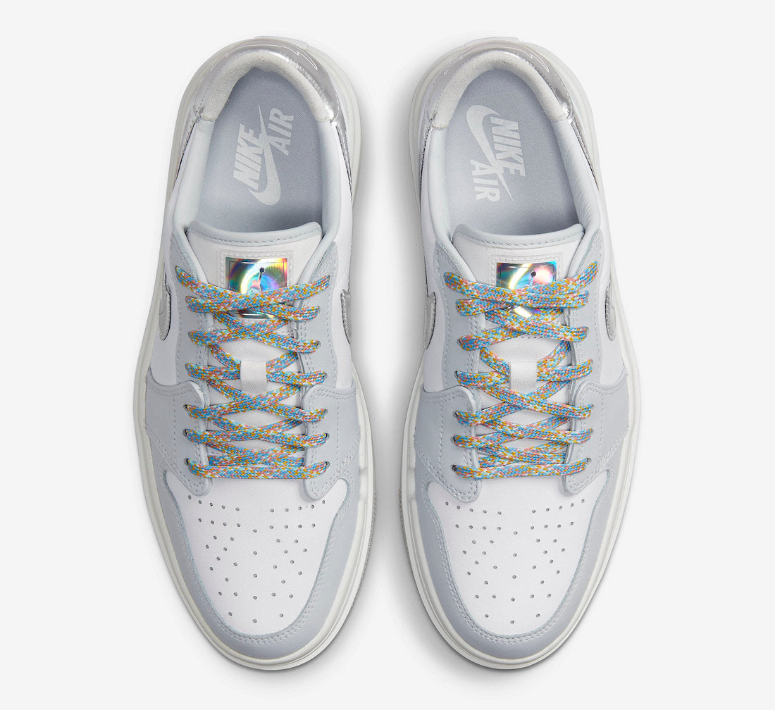 Jordan 1 Elevate Low SE Tear Away Silver (Women's) - Vista 5