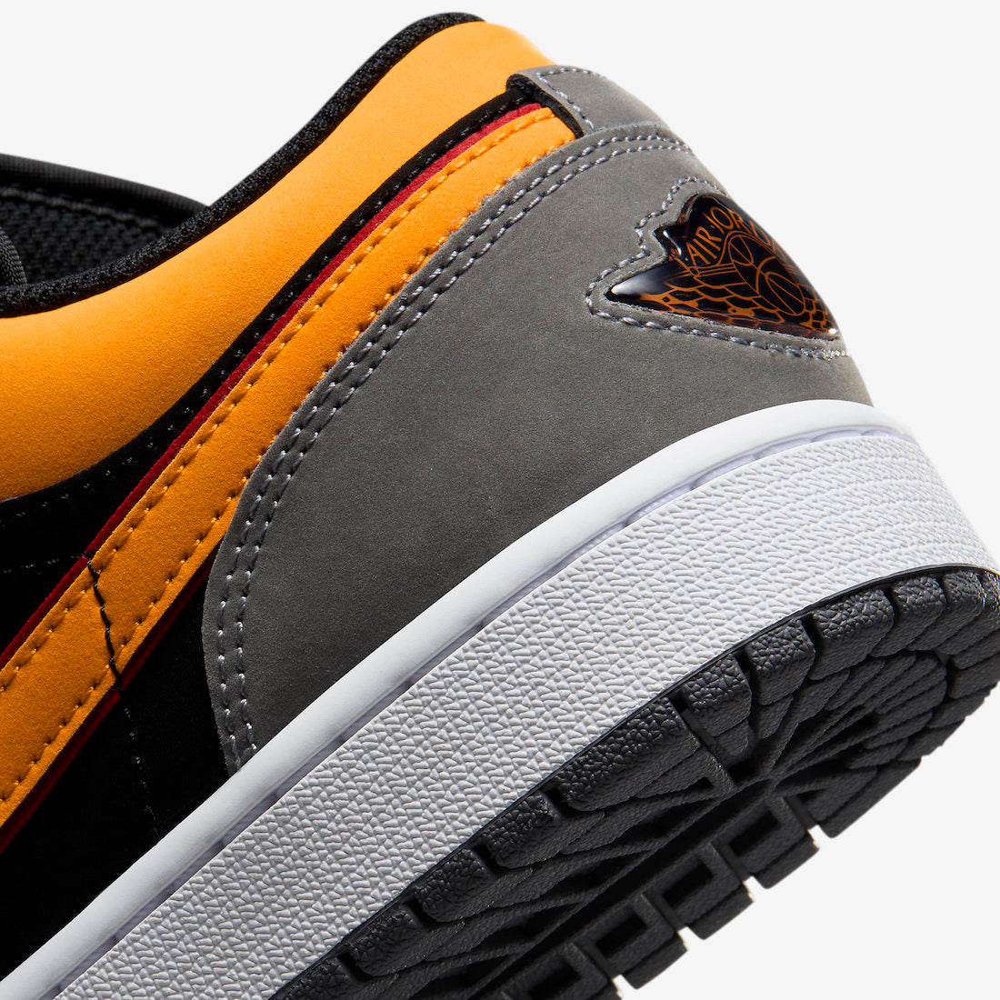 Jordan 1 Low SE Light Graphite Vivid Orange - Vista 8