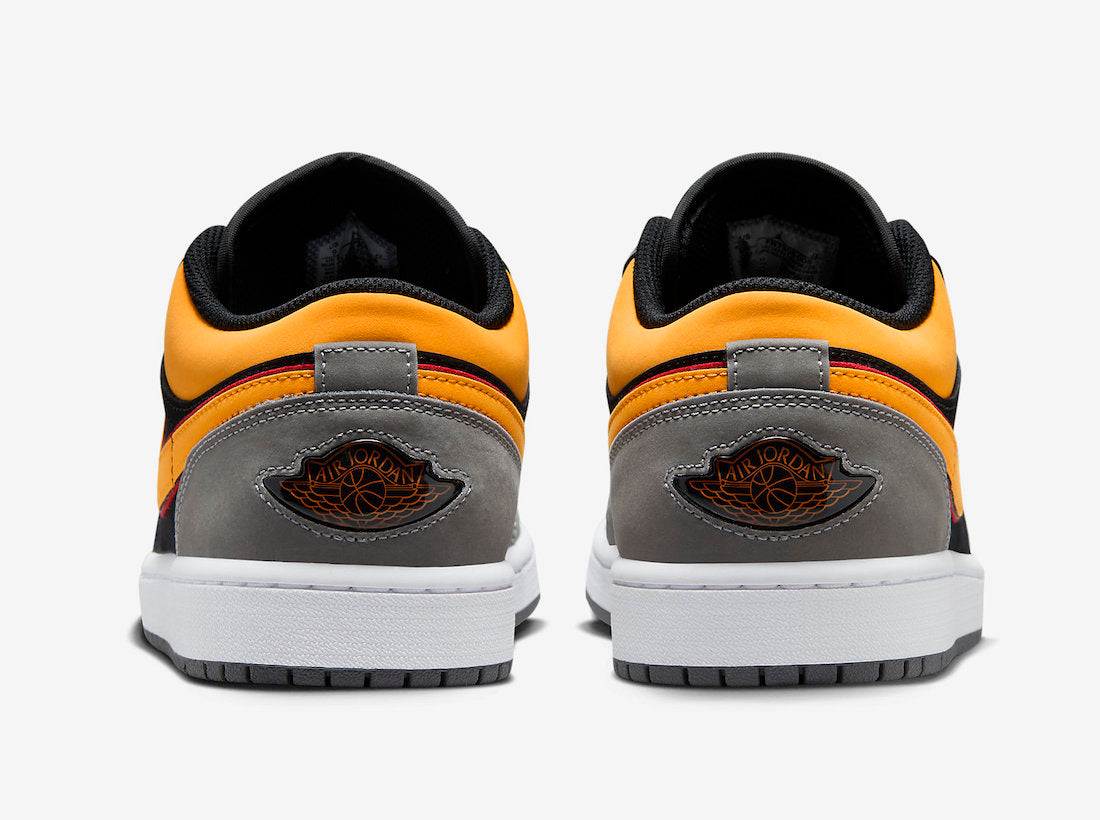 Jordan 1 Low SE Light Graphite Vivid Orange - Vista 5