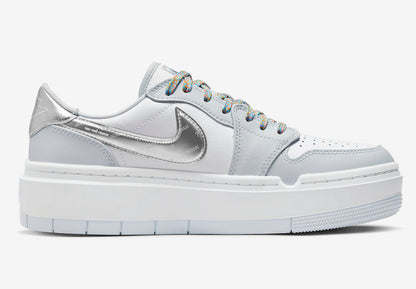 Jordan 1 Elevate Low SE Tear Away Silver (Women's) - Vista 4