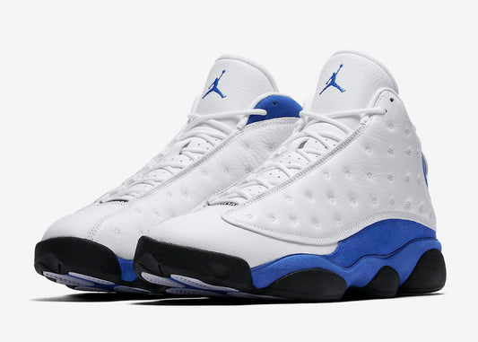 Jordan 13 Retro White Hyper Royal Black - Vista 1