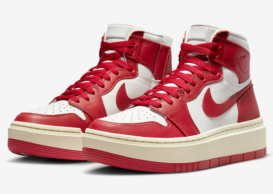 Jordan 1 Elevate High Summit White Varsity Red (Women's) - Vista 1