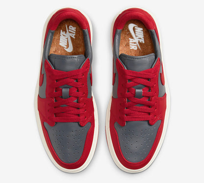 Jordan 1 Elevate Low Dark Grey Varsity Red (Women's) - Vista 4