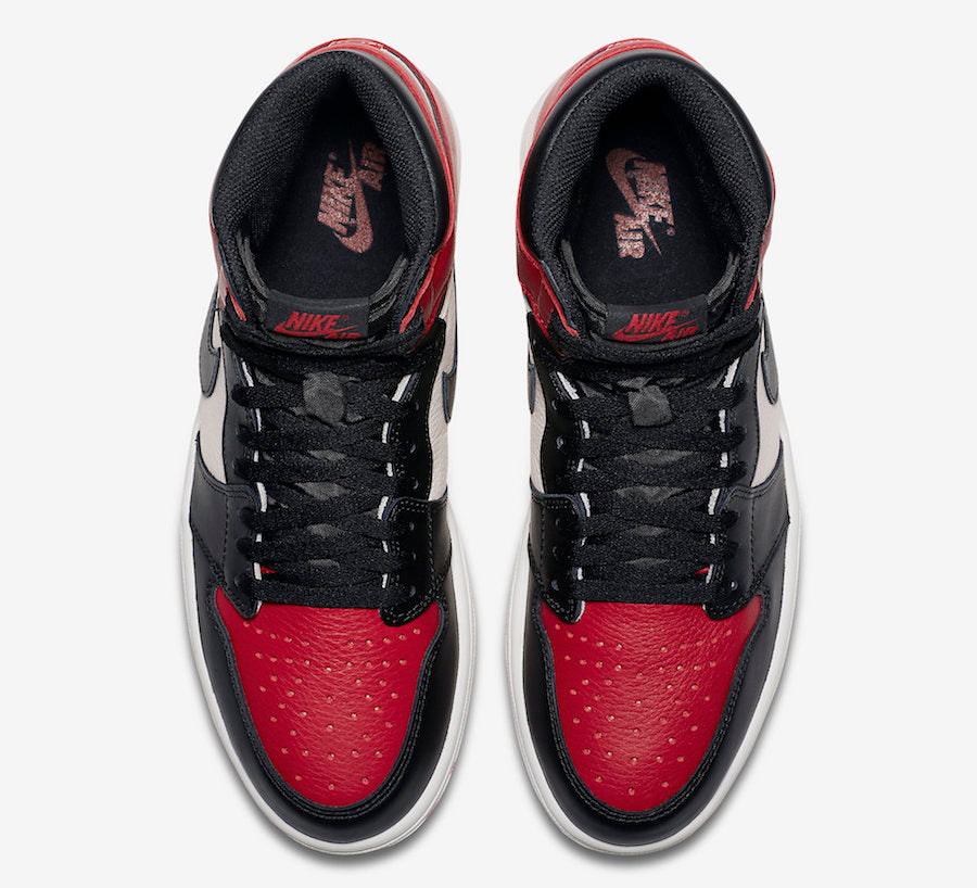 Jordan 1 Retro High Bred Toe - Vista 4