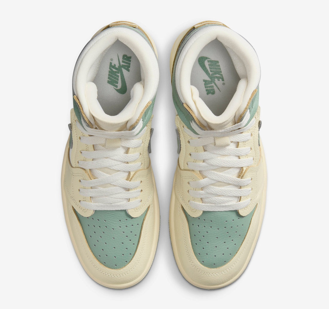 Jordan 1 High Method of Make Jade Smoke (Women's) - Vista 4