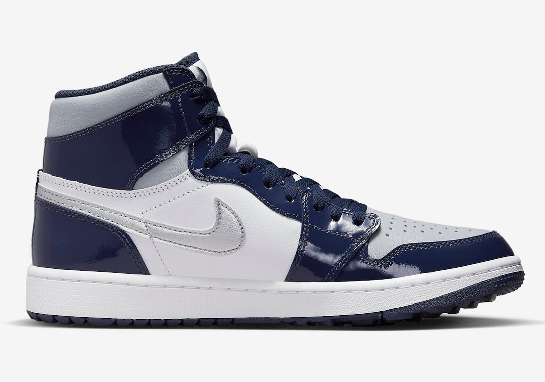 Jordan 1 Retro High Golf Patent Midnight Navy - Vista 6
