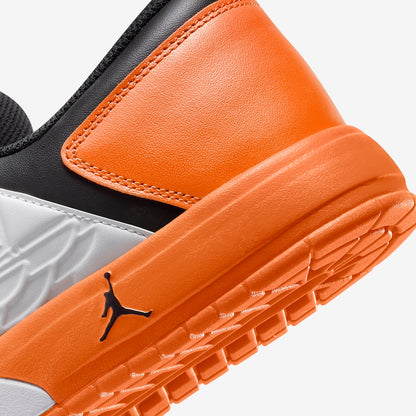 Jordan Nu Retro 1 Low White Black Magma Orange - Vista 8