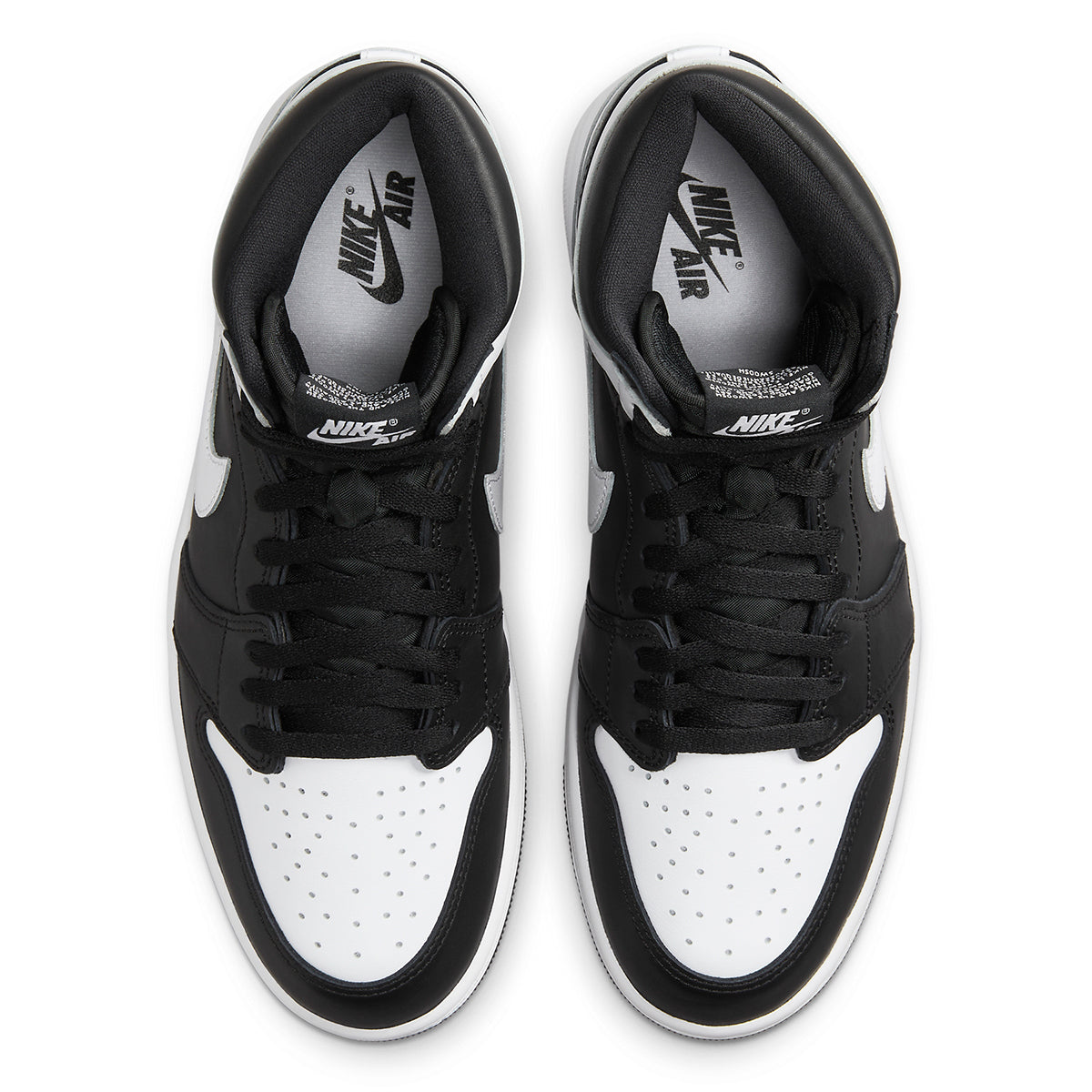 Jordan 1 Retro High OG Black White - Vista 4
