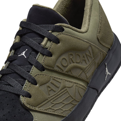 Jordan Nu Retro 1 Low Medium Olive Black - Vista 7