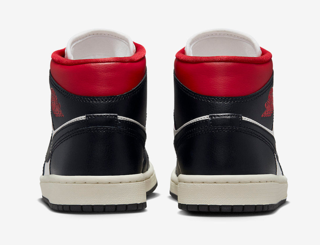 Jordan 1 Mid Gym Red Panda - Vista 5