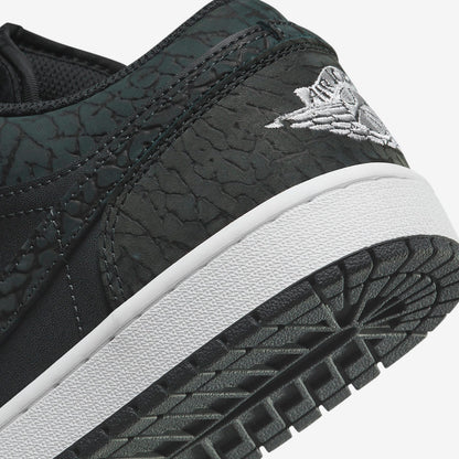 Jordan 1 Low SE Black Elephant - Vista 8