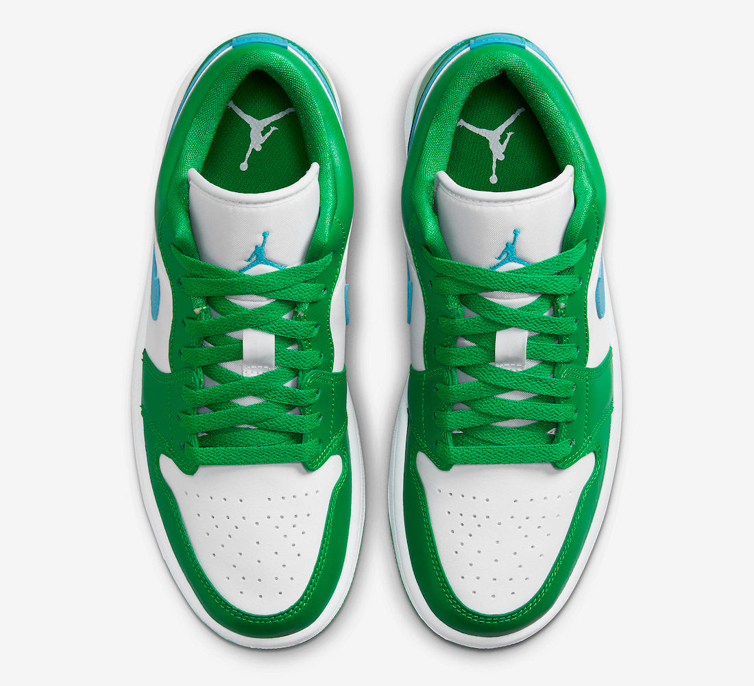 Jordan 1 Low Lucky Green Aquatone - Vista 4
