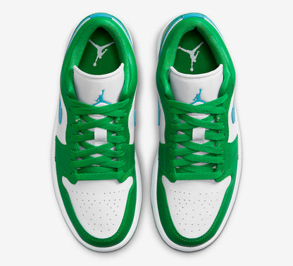 Jordan 1 Low Lucky Green Aquatone - Vista 4