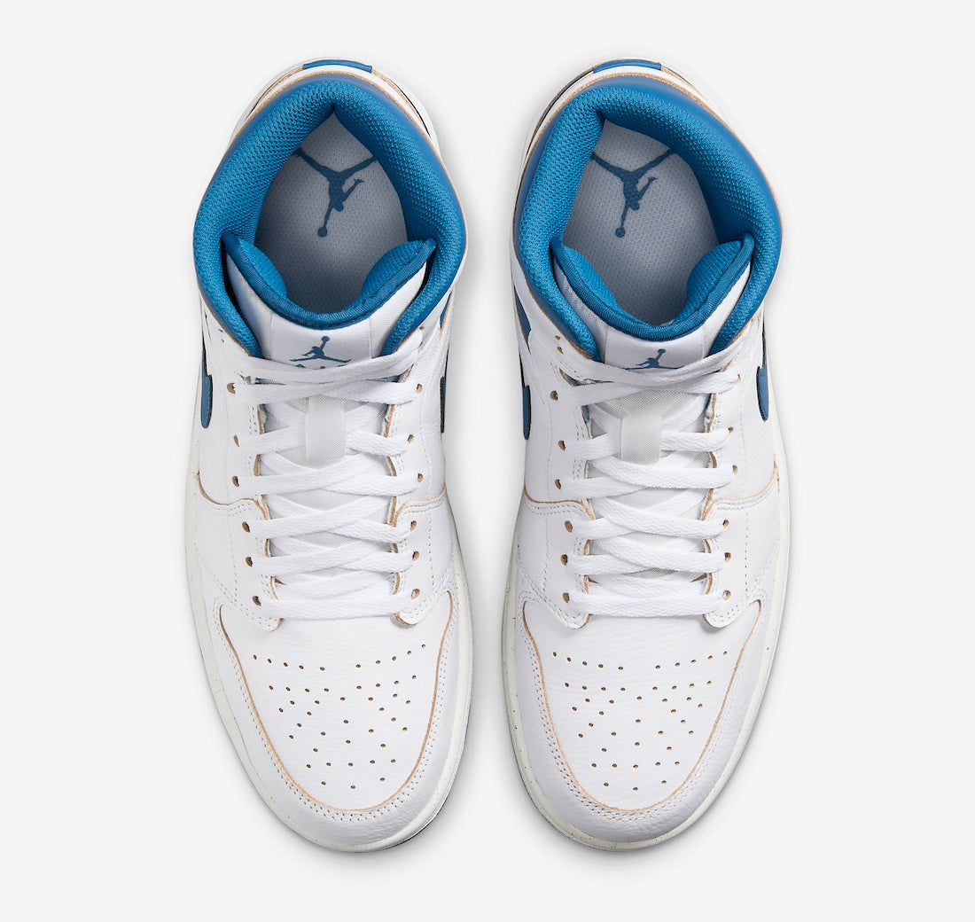 Jordan 1 Mid SE Industrial Blue - Vista 4