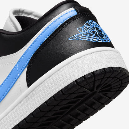 Jordan 1 Low Black University Blue White - Vista 8