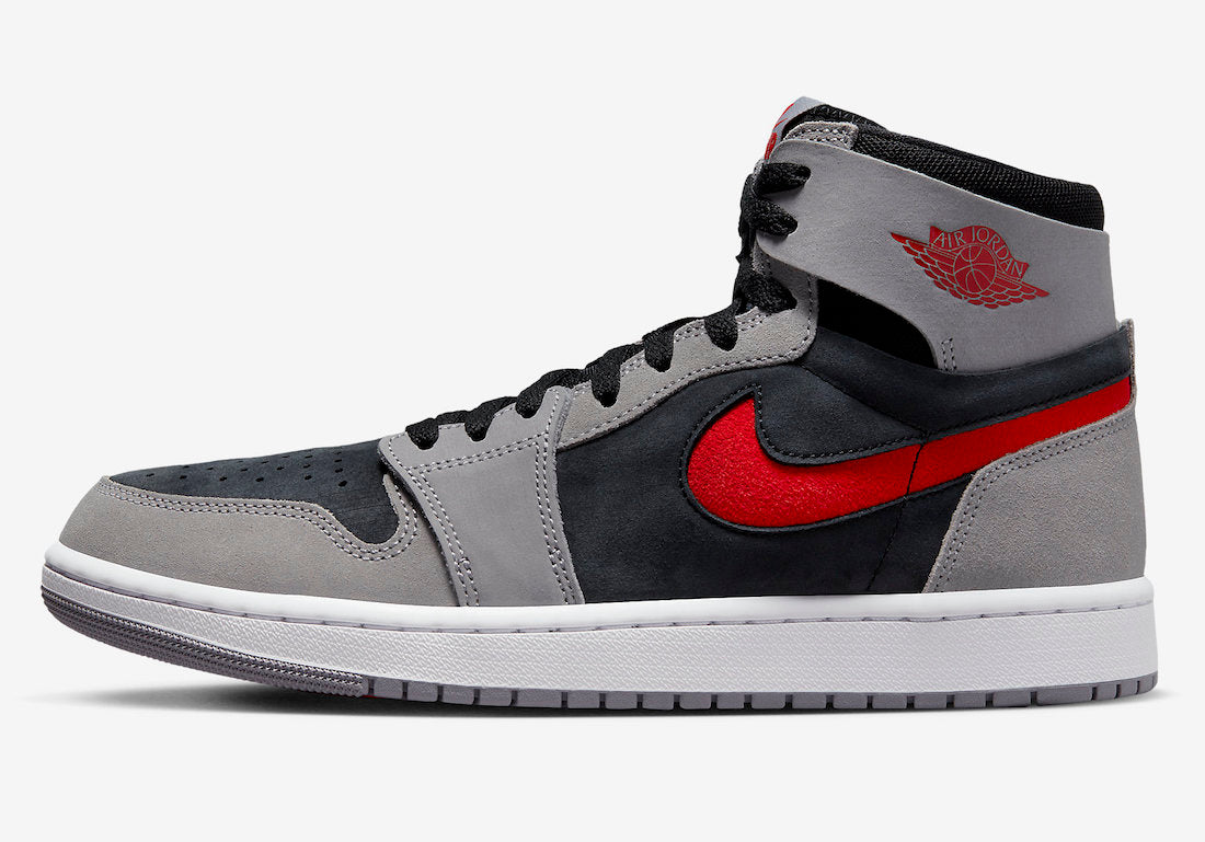 Jordan 1 High Zoom Air CMFT 2 Black Fire Red Cement - Vista 2