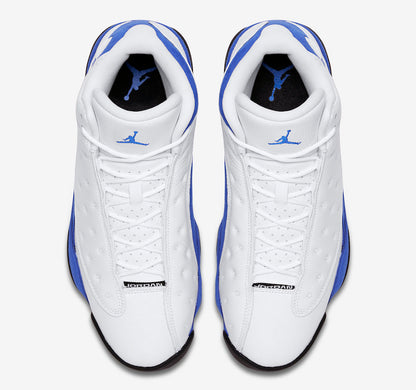 Jordan 13 Retro White Hyper Royal Black - Vista 4
