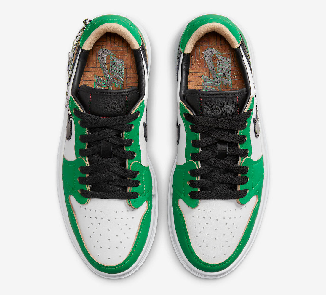 Jordan 1 Elevate Low SE Lucky Green (Women's) - Vista 4