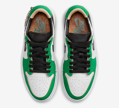 Jordan 1 Elevate Low SE Lucky Green (Women's) - Vista 4