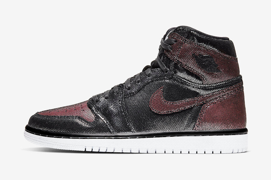 Jordan 1 Retro High Fearless Metallic Rose Gold (Women's) - Vista 2