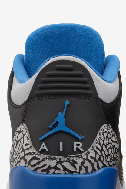 Jordan 3 Retro Sport Blue - Vista 7