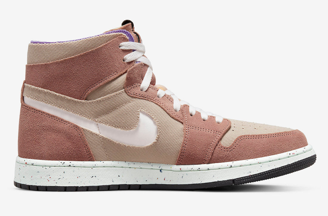 Jordan 1 High Zoom Air CMFT Fossil Stone - Vista 3