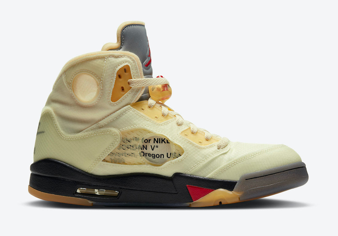 Jordan 5 Retro Off-White Sail - Vista 5