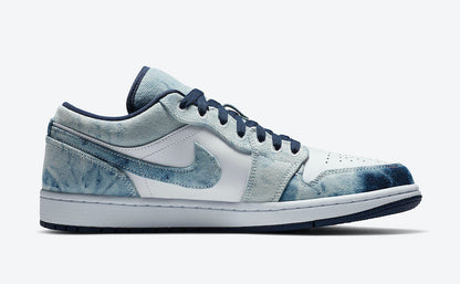 Jordan 1 Low Washed Denim - Vista 3